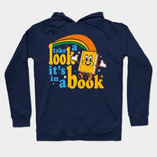 Take A Look It's In A Book Retro Hoodie